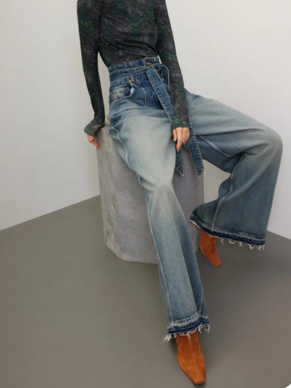 Scotch & Soda The Wave Wide Leg Jeans Size 29/30 - Picture 4 of 10